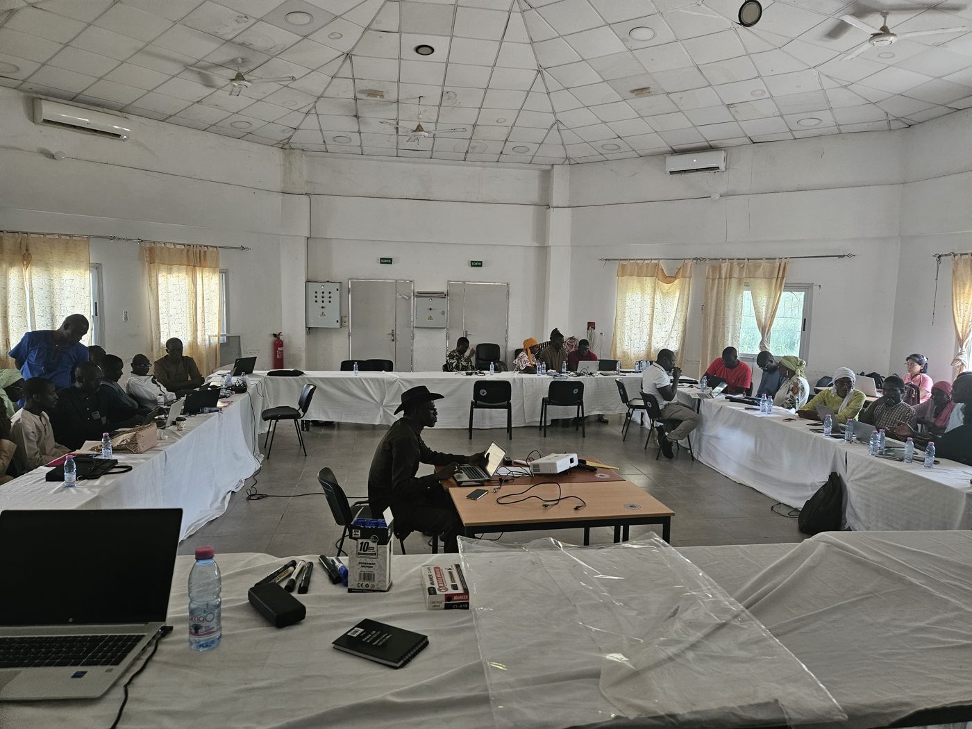 La salle de l'atelier de formation des formateurs