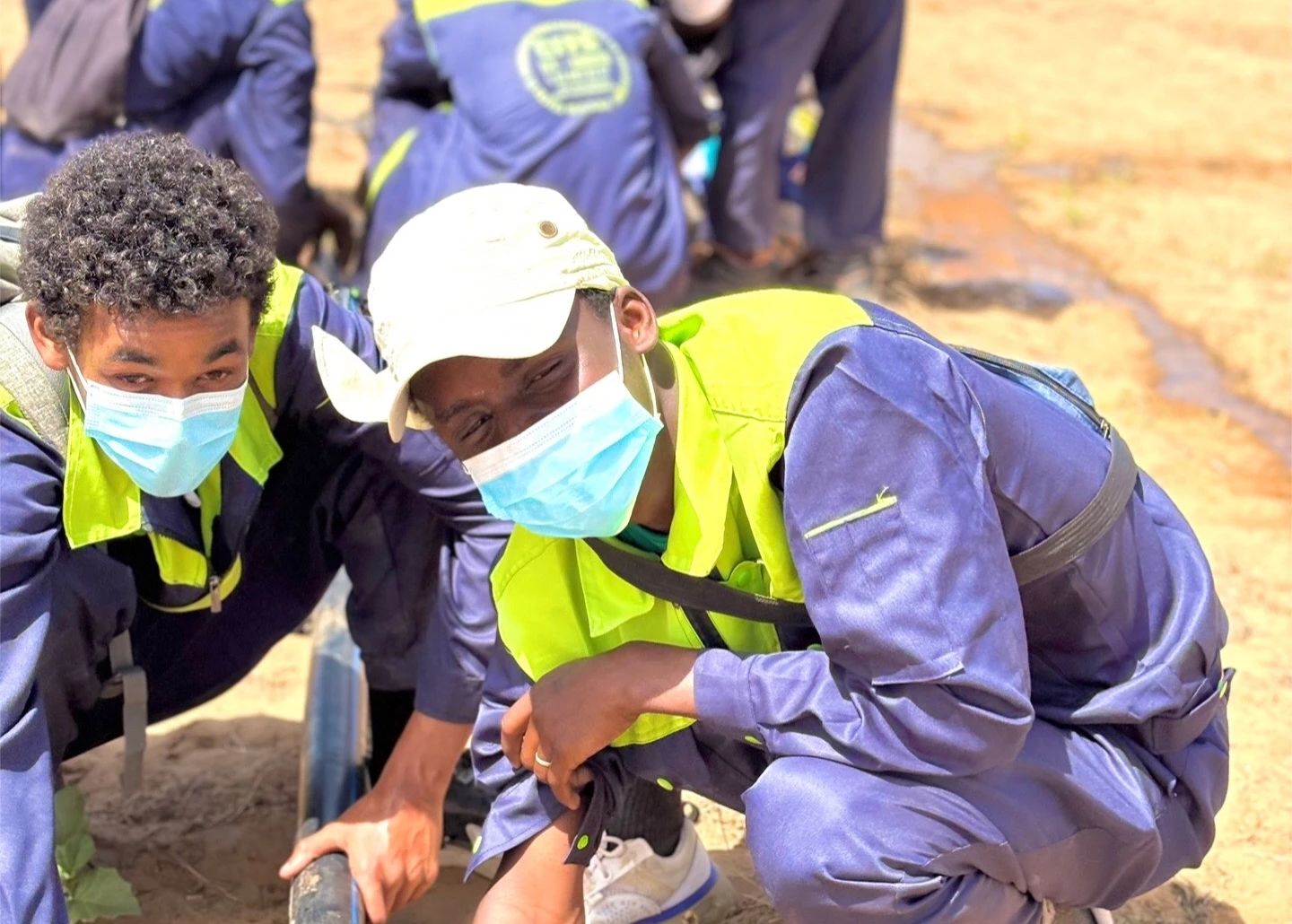 Travaux pratiques sur un réseau d'irrigation